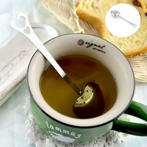 Steel Loose Infuser Leaf Strainer Diffuser Herbal Spice F9X6 L2U6