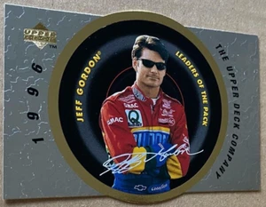 Jeff Gordon Hof 1996 Upper Deck Leaders Of The Pack Card #LP1 NM-MT Zustand - Bild 1 von 2