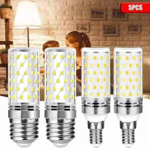 LED Maislampe Glühbirne E27 E14 Warmweiß Kaltweiß Neutralweiß 5730 SMD Lampe 5er - Bild 1 von 17