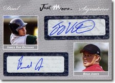 James Van Ostrand * Brad James * Autograph Rookie SILVER Auto #/25