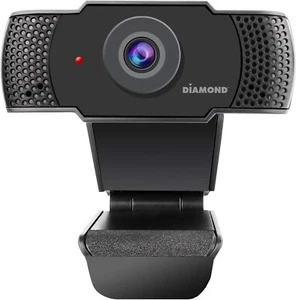 Diamond Full HD 1080P webcam with built-in microphone 30FPS (OPEN BOX) - Picture 1 of 8