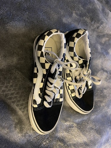 Scacchiera unisex VANS taglia giovane taglia 4.0 stringata bassa