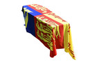 UK Royal Standard Flag Coffin Drape - Quick Dispatch