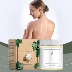 Neuropathy Cream, 118ML/4OZ Magnesium Body Butter Hot K5Y0 - Picture 1 of 14