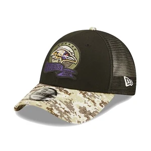 New Era Cap Men's NFL Baltimore Ravens Salute To Service 9FORTY Snapback Hat - Picture 1 of 4