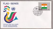 Ersttagsbrief - Flag Series/Flaggen - UN/United Nations NY - Niger