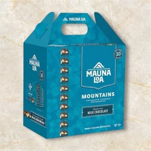 Mauna Loa Berge Macadamias mit Schokolade überzogen 4,3 Unzen x 10 Stück - Bild 1 von 3