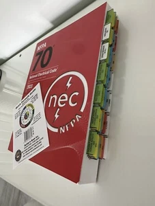 2023 NEC NFPA 70 National Electrical Code Book Pre-Tabs/Quick Formula Guide NEU - Bild 1 von 3