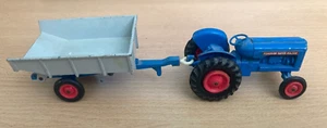 Matchbox Lesney King Size K11A Fordson Tractor w/ Trailer England - Picture 1 of 6