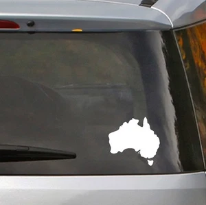 Map of Australia sticker, 90mm wide - Bild 1 von 2