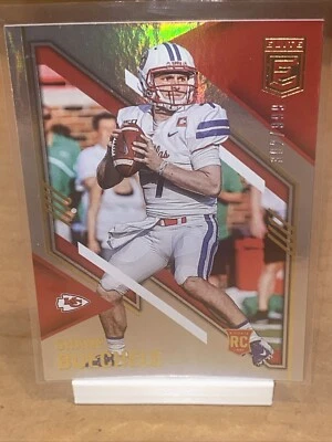 2021 Donruss Elite #173 Shane Buechele Rookie RC /999 Buffalo Bills - Image 1 of 2