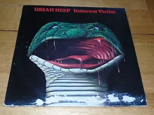 URIAH HEEP - Innocent Victim - 1977 UK 9-track Bronze Label LP .. A1 / B1 Matrix - Imagen 1 de 6
