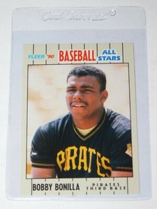 1990 FLEER BASEBALL ALL STARS BOBBY BONILLA CARD #2 of 44 (Near-Mint - Mint)