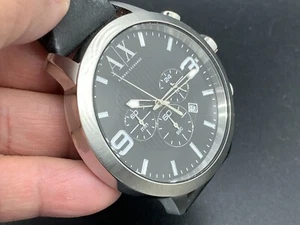 A/X ARMANI EXCHANGE AX1359 CHRONOGRAPH 5 ATM S/S QUARTZ MEN'S WATCH - Picture 1 of 15