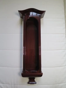Handmade pendulum clock fine polished case 63 cm tall - Picture 1 of 12