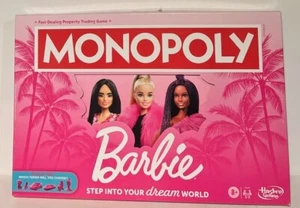 MONOPOLY BARBIE HASBRO - open box - Picture 1 of 2