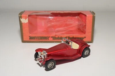 A35 1:43 MATCHBOX YESTERYEAR Y-3 Y3 1934 RILEY MPH RED MIB - Immagine 1 di 4