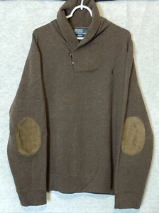 Polo Ralph Lauren Shawl neck pullover Long Sleeve Sweater Size XXL - Picture 1 of 11