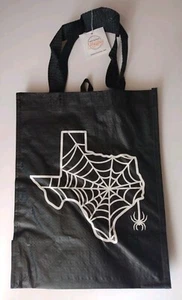 Texas Spider Web Reusable Bag Small 10"× 13" HEB Destination Holiday Halloween - Picture 1 of 7