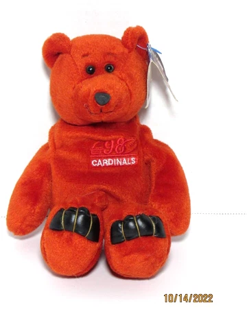 Limited Treasures Arizona Cardinals #16 Jake Plummer Plush Beanie 1998 With Tag Cover