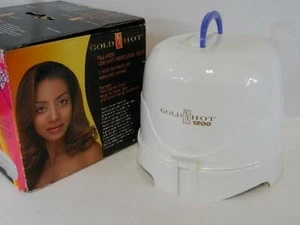Gold 'N Hot 1200 Watt Professional Hair Dryer Hard Bonnet Full-Hood Portable NIB - Picture 1 of 1