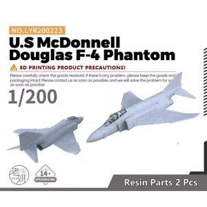 SSMODEL 223 1/200 Z Scale US McDonnell Douglas F-4 Phantom GAMES - Picture 1 of 5