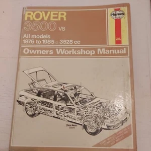 Haynes Workshop Manual for Rover 3500 V8 1976-1985 3528cc Hardback - Picture 1 of 3