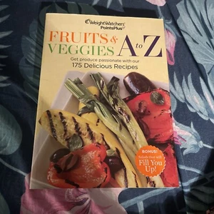 Weightwatchers Fruit & Veggies A To Z 175 Recipes Cooking Book 2011 - Picture 1 of 5