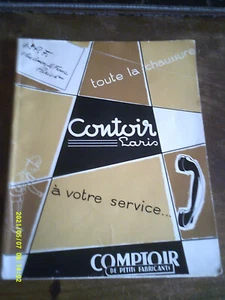 CATALOGUE CHAUSSURE COMPTOIR DE PETITS FABRICANTS 1960 HOMME FEMME ENFANT - Imagen 1 de 10
