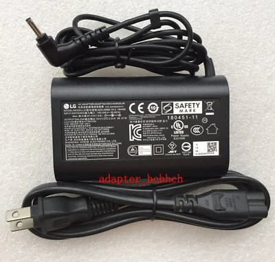 New Original OEM LG gram 15Z95N-H.AAS8U1 EAY65249101 19V 2.53A 48.07W AC Adapter - image 1 of 4