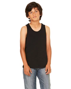 Bella + Canvas 3480Y Youth Jersey Tank Top - Picture 1 of 9