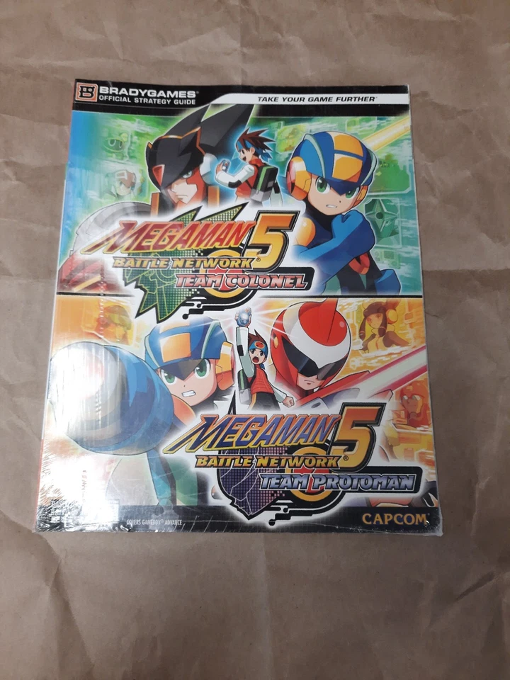 Mega Man Battle Network 5 Strategy Guide Sealed Foto 1 de 1