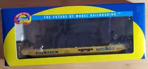 Athearn HO Scale DTTX Trailer Train 48' Husky Stack Car #56148. Our u1100 - Picture 1 of 4