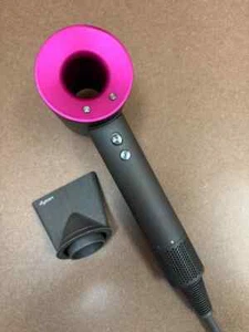 Secador de pelo supersónico Dyson HD01 Plus 100 % auténtico concentrador fucsia - Imagen 1 de 3