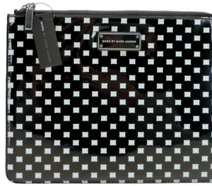 Marc by Marc Jacobs Zip Tablet Case Black White New! NWT - Picture 1 of 4
