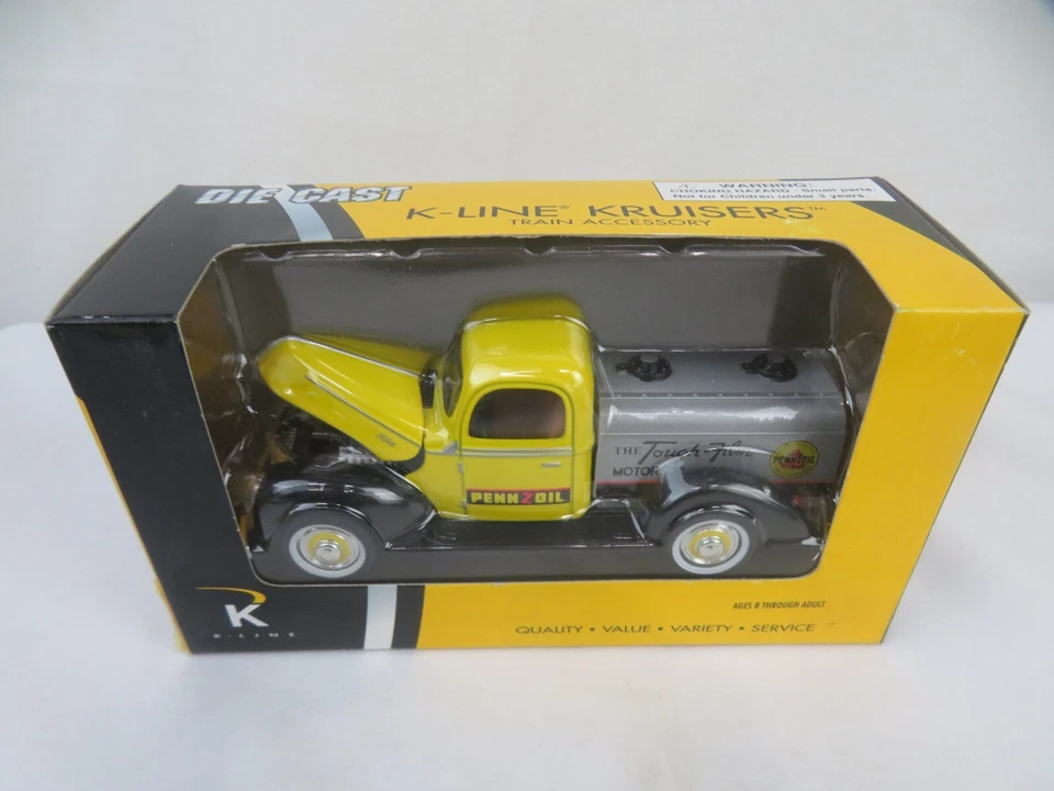 K-Line K94578A 1/32 Pennzoil 1940 Ford Classic Truck W/Tank The Tough Film - Image 1 of 4