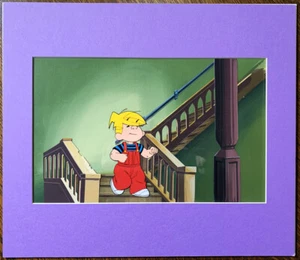 Dennis the Mennis obras de arte Animación Celda figura completa Cel de Dennis - Imagen 1 de 1