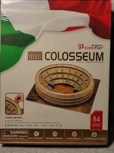 Kit Modellino Puzzle 3D 131 Pezzi - Puzzle Colosseo Romano - Foto 1 di 4
