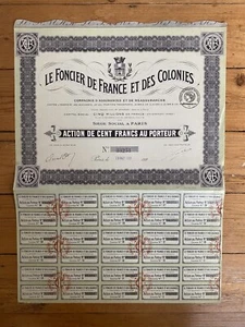 LE FONCIER DE FRANCE ET DES COLONIES (N) - Picture 1 of 1