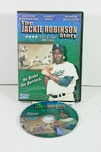 The Jackie Robinson Story DVD Video Guide 2004 42 Dodgers Black History Baseball - Picture 1 of 3