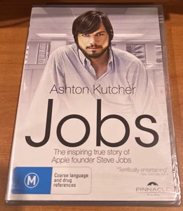 Jobs (2013 : 1 Disc DVD Set) Brand New Sealed In Plastic Region 4 - Picture 1 of 2