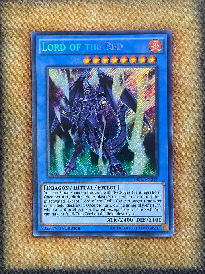 Yugioh Lord of the Red DRL2-EN016 Secret Rare 1st Ed NM - Image 1 of 1