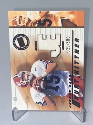 2002 Press Pass JE Game-Used Jerseys /500 Kurt Kittner RC Rookie #JE/KK - Image 1 of 4