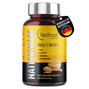 Nattokinase 290 Kapseln 100mg ⭐ AKTION XXL Dose⭐ Vegan 20000 FU/g - Made in DE - Bild 1 von 10