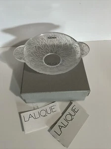Lalique Chevrefeuille Honeysuckle Coupelle Small Bowl Or Shallow Tray - Picture 1 of 10