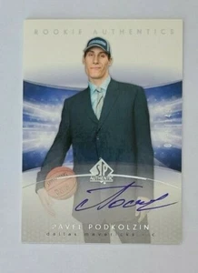 2004-05 SP auténtico Pavel Podkolzin Dallas Mavericks Rusia/1499 - automático - Imagen 1 de 1