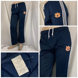Auburn Tigers Sweatpants S Blue 100% Polyester Drawstring YGI V1-578 - Picture 1 of 11