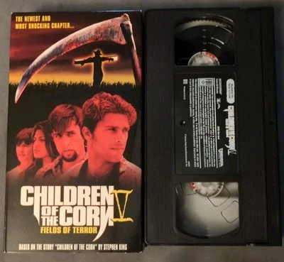 Children Of The Corn Fields of Terror 5 Vintage Horror VHS VGC - Image 1 of 2