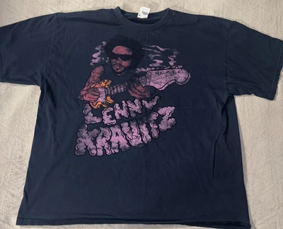 Camisa Lenny Kravitz - Río Tennessee, para hombre talla 2XL - 100 % algodón preencogido Foto 1 de 4