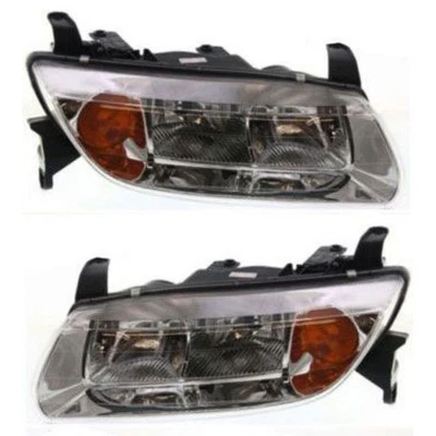 For Saturn LS/LS1/LS2 Headlight 2000 Driver and Passenger Side Pair Sedan/Wagon - Изображение 1 из 4
